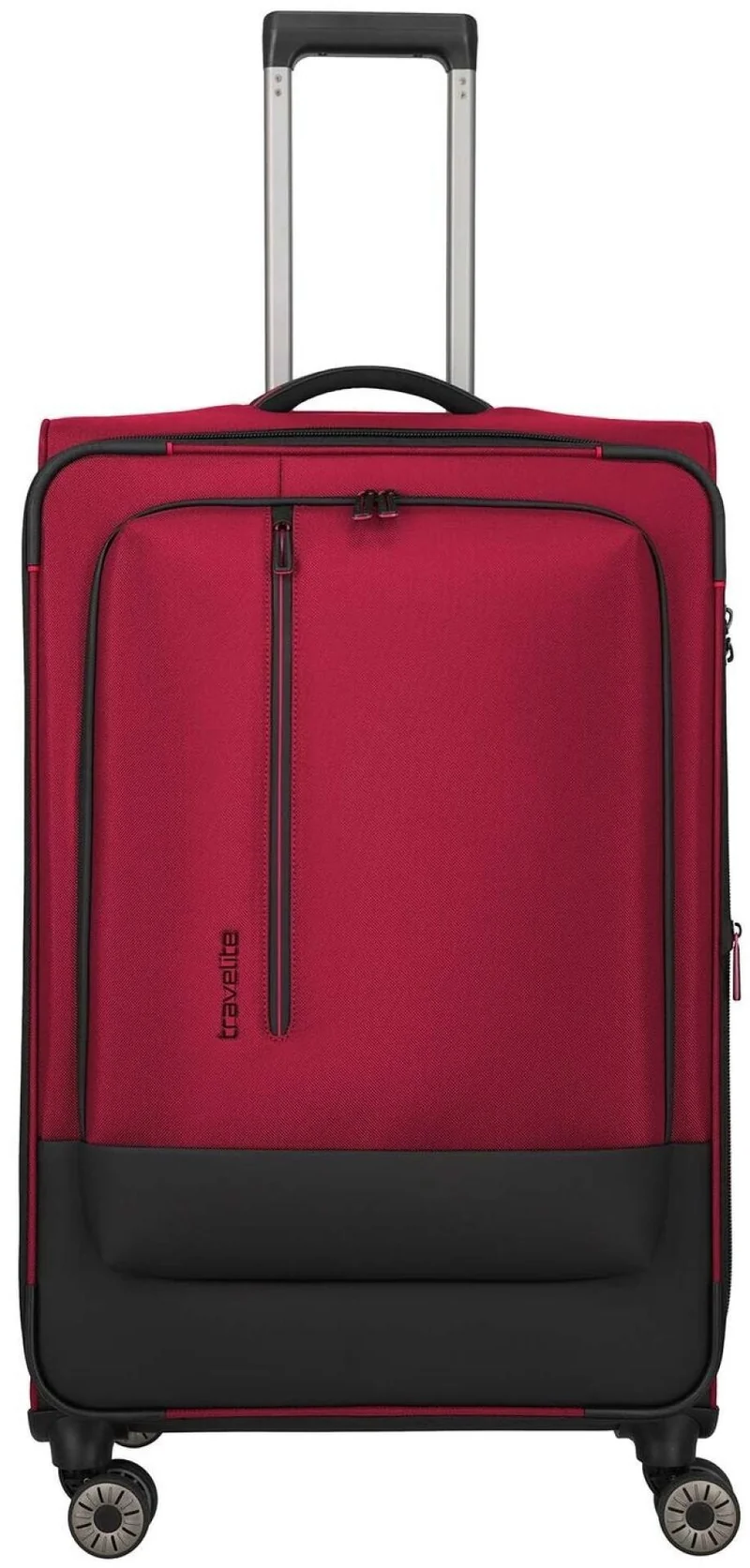 Travelite CROSSLITE Trolley 4w L exp. Weichgepäckkoffer rot